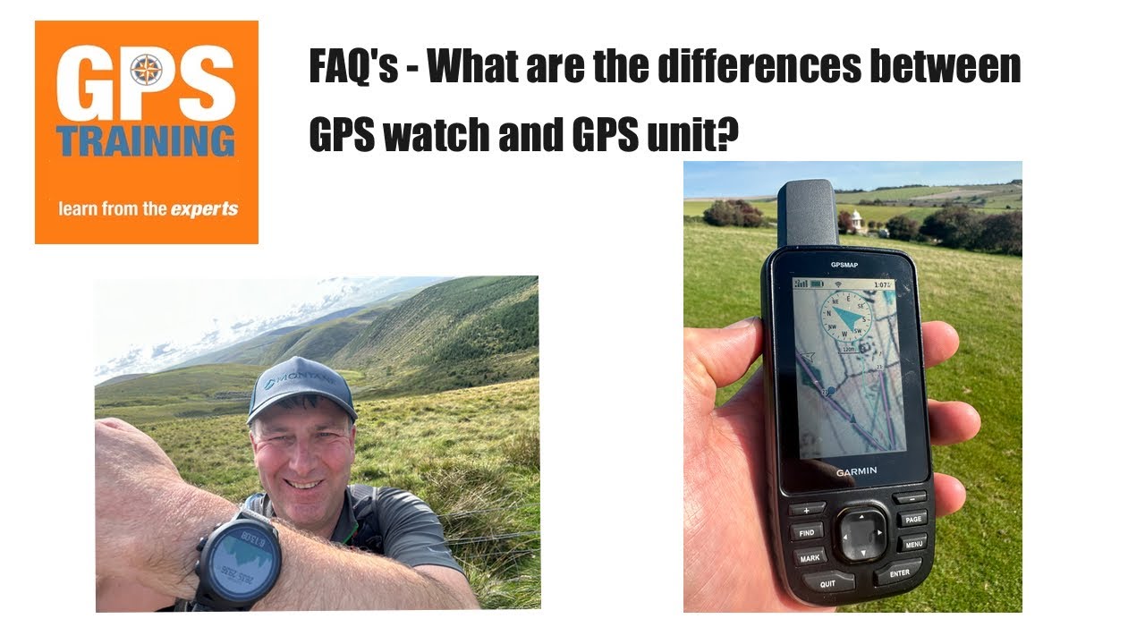 FAQ's What are the differences between a GPS watch and GPS unit?