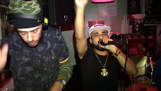 Cafe Erzulie &#39;It&#39;s Just Dancing&#39; party. With Selectors Micro Don and Max Glazer. December 2017.