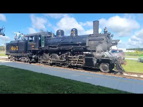 Steam locomotive dynamo