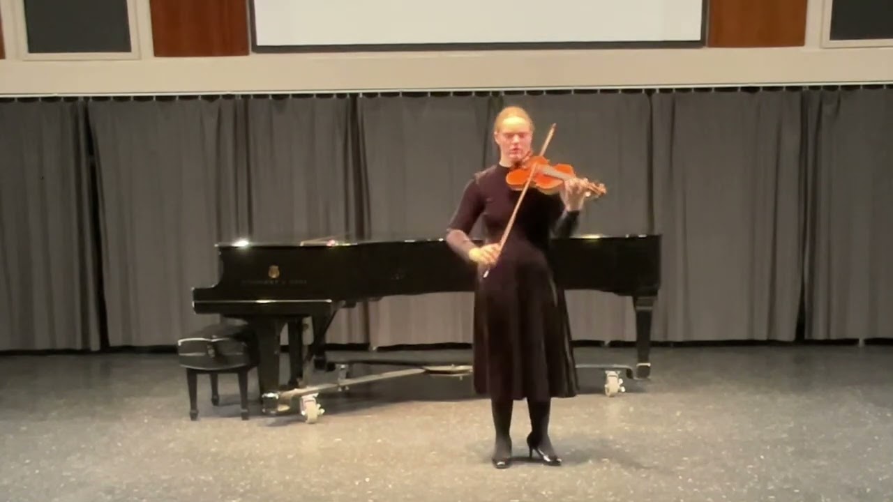 Promotional video thumbnail 1 for Emma Thackeray, Violin