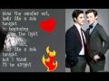 Glee - Candles with Lyrics 