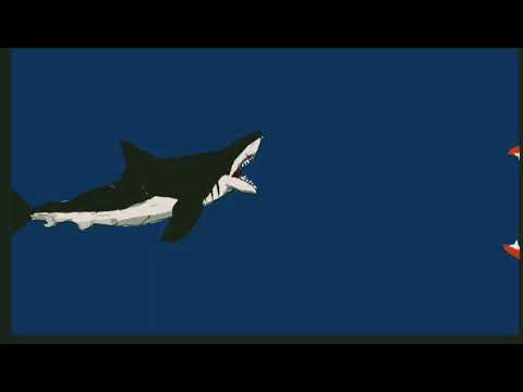 Megalodon vs Colossal squid dc2 animation