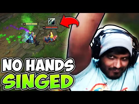 THIS IS HOW THE RANK 1 SINGED BEATS CHALLENGER PLAYERS... (NO HANDS NEEDED)