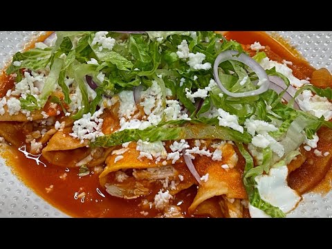 Cómo Hacer Unas Ricas Enchiladas Rellenas De Pollo y Queso La Cocina De Sol.