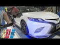 Scanning the Camry for custom parts | West Coast Customs street legal NASCAR build