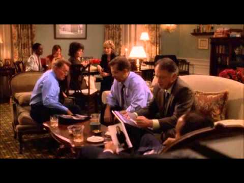 Jed and Abbey Bartlet 4x23 - Leo tells the first couple that Zoey was kidnapped