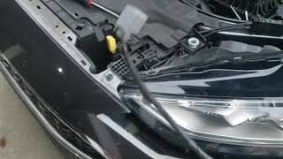 Location on the hood ajar switch wiring on a 2013-2019 fusion