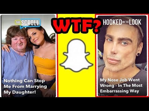 Snapchat's Discover Page is Strange