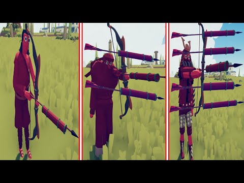 EVOLUTION OF FIREWORK ARCHER | TABS - Totally Accurate Battle Simulator