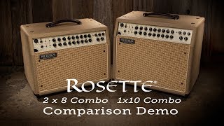 MESA/Boogie Rosette� 300 Acoustic 1x10 � 2x8 Comparison
