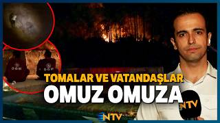 Gecenin Karanlığında Hortumlarla Tırmanış! Antalya Ormanlarında İnanıl
