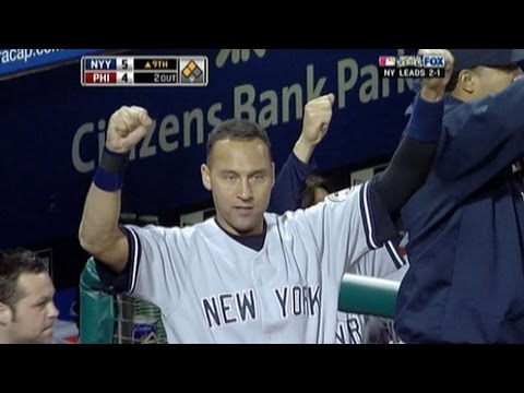 WS 2009 Gm4: A-Rod's RBI double puts Yanks up late