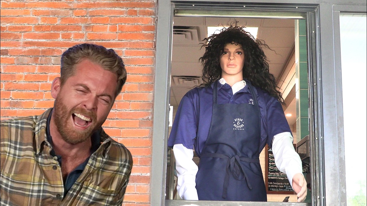 I Replaced Drive-Thru Employees with a Mannequin!