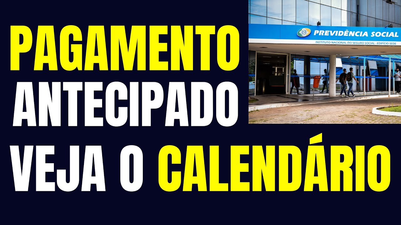 INSS: PAGAMENTO ANTECIPADO / PAGAMENTO ANTECIPADO DO INSS COMEÇA NESTA QUINTA, 6: VEJA O CALENDÁRIO