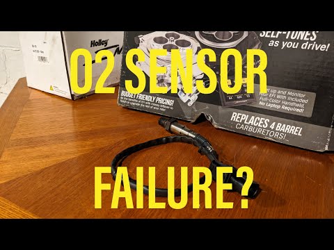 O2 sensor failure on a Holley Sniper EFI