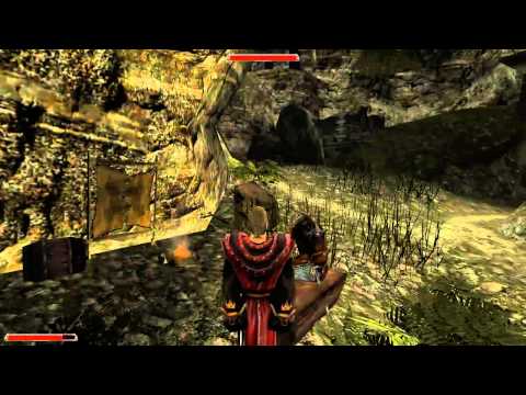 Let's Play Gothic II [German] Part 117: Auf dem Weg zum Sumpfdrachen