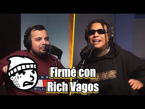 Firmé con Rich Vagos | Teeam Revolver