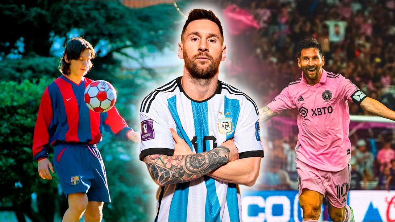 A INCRÍVEL HISTÓRIA DE LIONEL MESSI | VIDA DE JOGADOR