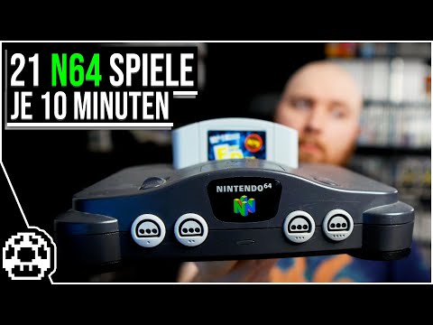Ich habe 21 N64 Spiele für 10 Minuten angespielt