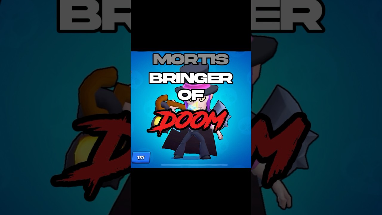 Mortis BRINGER OF DOOM! #shorts #brawlstars #supercell #edit
