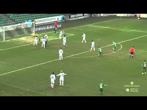 19. krog : Olimpija - Krka 1:2, Prva Liga Telekom Slovenije 2014/15