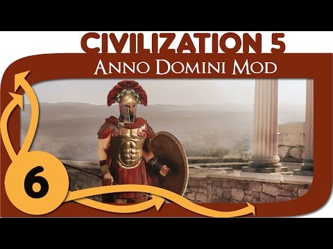 Civilization 5 - Anno Domini Mod - This is Sparta! - Ep. 6