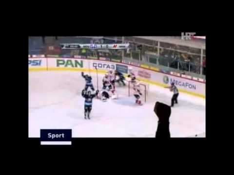 KHL MEDVEŠČAK ZAGREB - METALURG NOVOKUZNJECK 4:3 (1:0, 1:2, 1:1, 0:0 - 1:0)