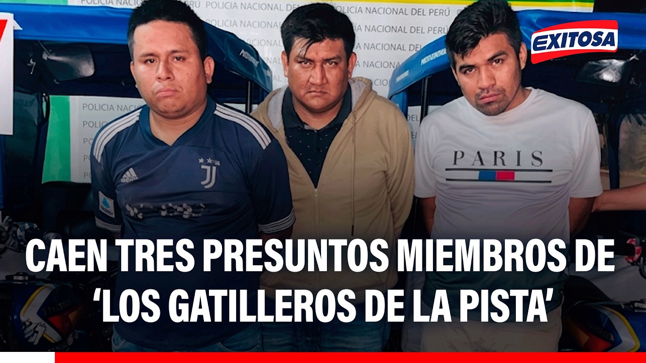 🔴🔵 PNP desplegó un operativo en Iquitos que permitió capturar a tres sujetos