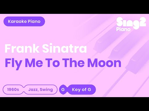 Frank Sinatra - Fly Me To The Moon (Karaoke Piano)