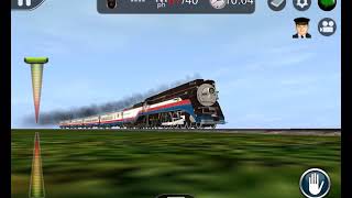 American Freedom Train vs The Blue Comet