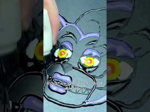 Roxanne Wolf from FNAF Pancake Art