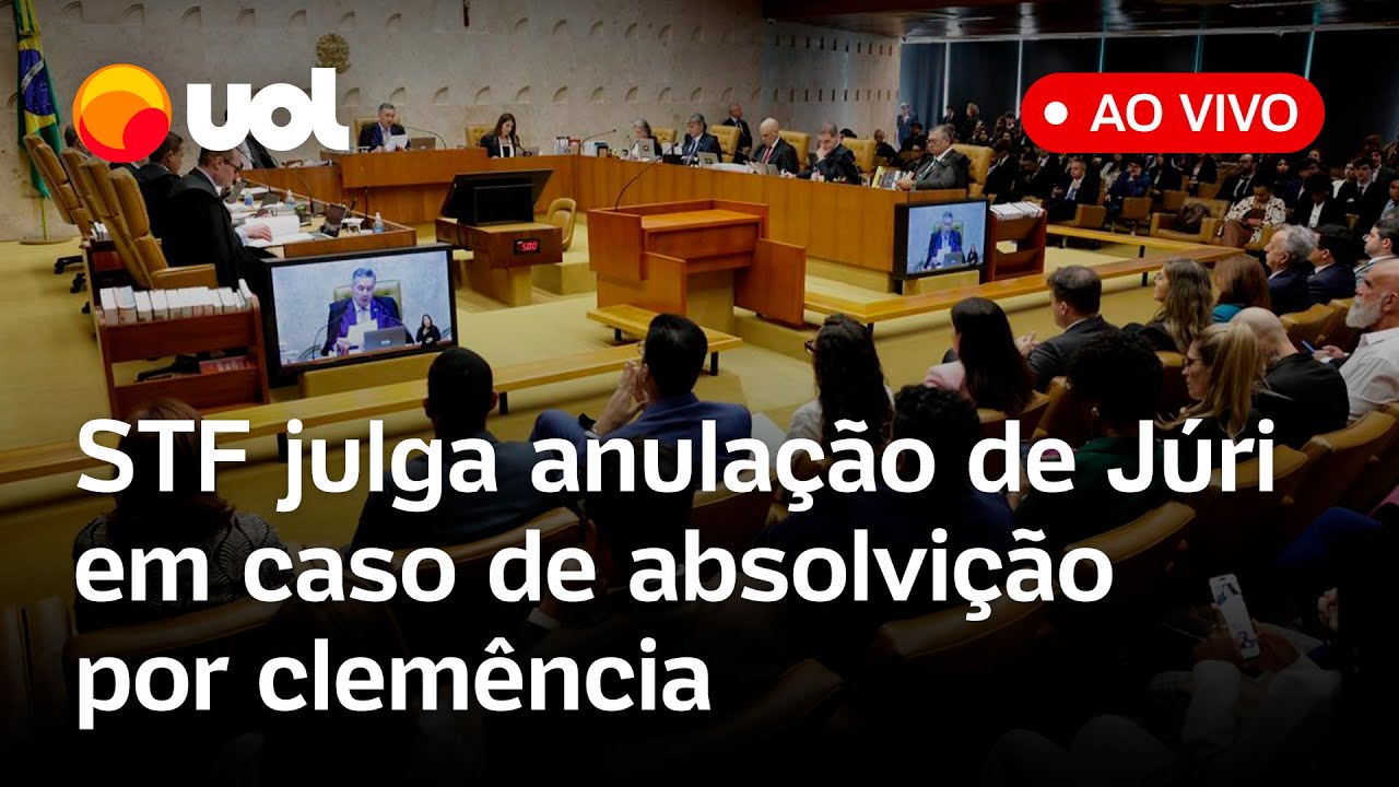 STF julga novo júri em caso de absolvição contrária às provas do processo e mais pautas; assista