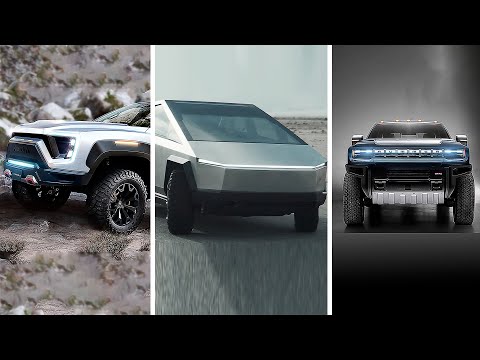 Nikola Badger vs Tesla Cybertruck vs GMC Hummer EV