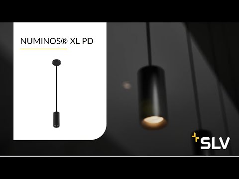 SLV Numinos pendelarmatuur 36° 3000K 20W 185x85mm dimbaar zwart IP20 1004251