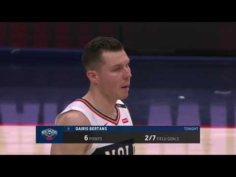 Dairis Bertans vs. Lakers: 6 pts (New Career High), 1 stl [31.03.19.]