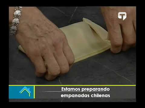 Estamos preparando empanadas chilenas