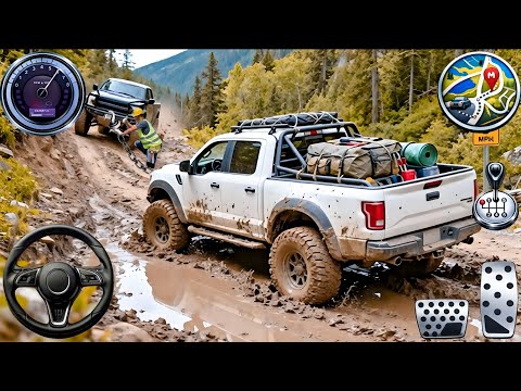 4x4 Offroad Jeep Driving Simulator 3D 🚙 | Extreme SUV 4x4 Offroad Adventure Gameplay (Android) #1