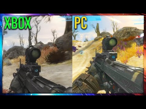Halo Reach - XBOX vs PC Graphics Comparison!