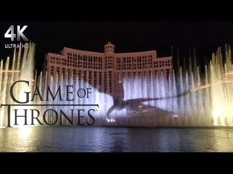 Game of Thrones Bellagio Water Show Las Vegas 2019 #ForTheThrone
