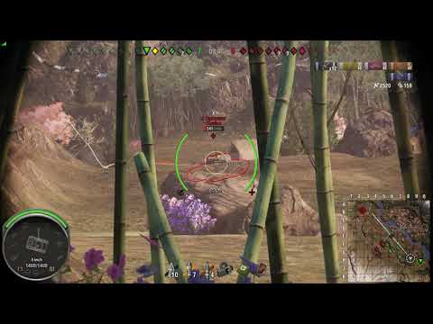 WoT Console PS4, Ru 251, Supercamo trees, Hidden Village