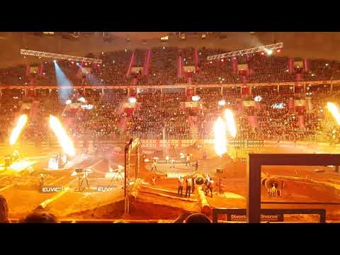 Mistrzostwa Świata Super Enduro 2018 Tauron Arena Kraków Poland - Opening Fire Show
