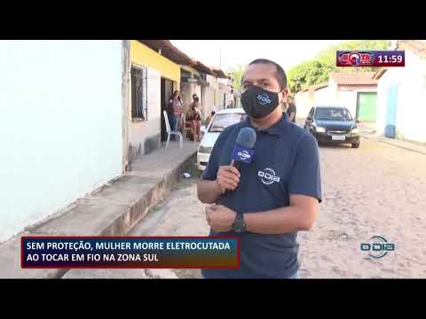 Mulher morre por descarga de fio de poste elétrico na Zona Sul de Teresina 05 10 2020