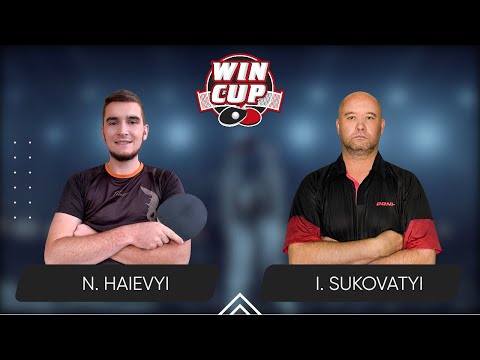 23:15 Nazarii Haievyi - Ihor Sukovatyi West 6 WIN CUP 03.12.2023 | TABLE TENNIS WINCUP