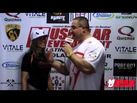 Entrevista Luana Santos, Brasileiro fase I IFBB 2014 - POR Caramello Personal - MD TV LATINO