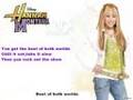 Hannah Montana-Best of both worlds karaoke ...