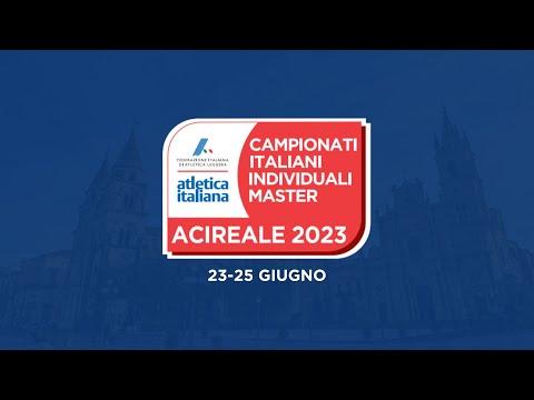 Acireale 2023 | Campionati Italiani Master | venerdì pomeriggio