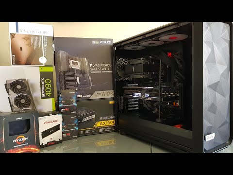 AMD Ryzen Threadripper PRO 5995WX & Nvidia RTX 4090