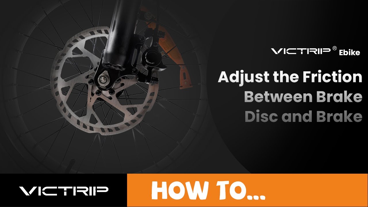 How to Adjust the Friction Between Brake Disc and Brake