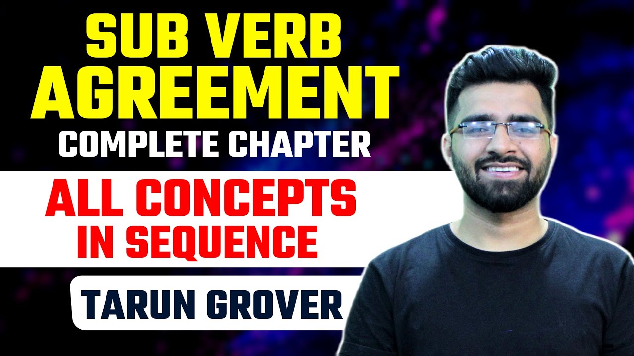Subject Verb Agreement Complete Chapter | For CET, SSC CGL, CPO, CHSL, CDS | SBI/IBPS PO/Clerk