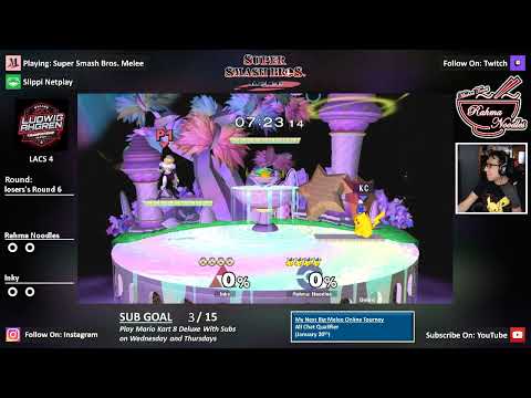 LACS 4 - Inky (Sheik) vs Rahma Noodles (Pikacu) - EC Pools R2 (C4) LR2